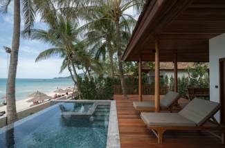 Banana Fan Sea Resort - Beachfront villa, 1 bedroom with private pool