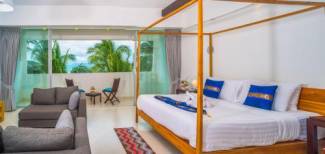 Baan Bophut Beach Hotel - Top Floor Premier Loft King Suite Sea View