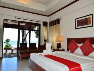 First Bungalow Beach Resort - Beach Bungalow  For 3 People-Breakfast-Test and Go Package