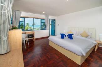 The Rock Samui - Deluxe Double Room with Balcony and Sea View (Room Only)