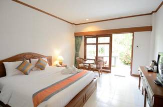 First Bungalow Beach Resort - Deluxe Room For 1-2 People-Room Only-Test and Go Package