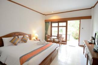 First Bungalow Beach Resort - Deluxe Room For 1-2 People-Room Only-Test and Go Package